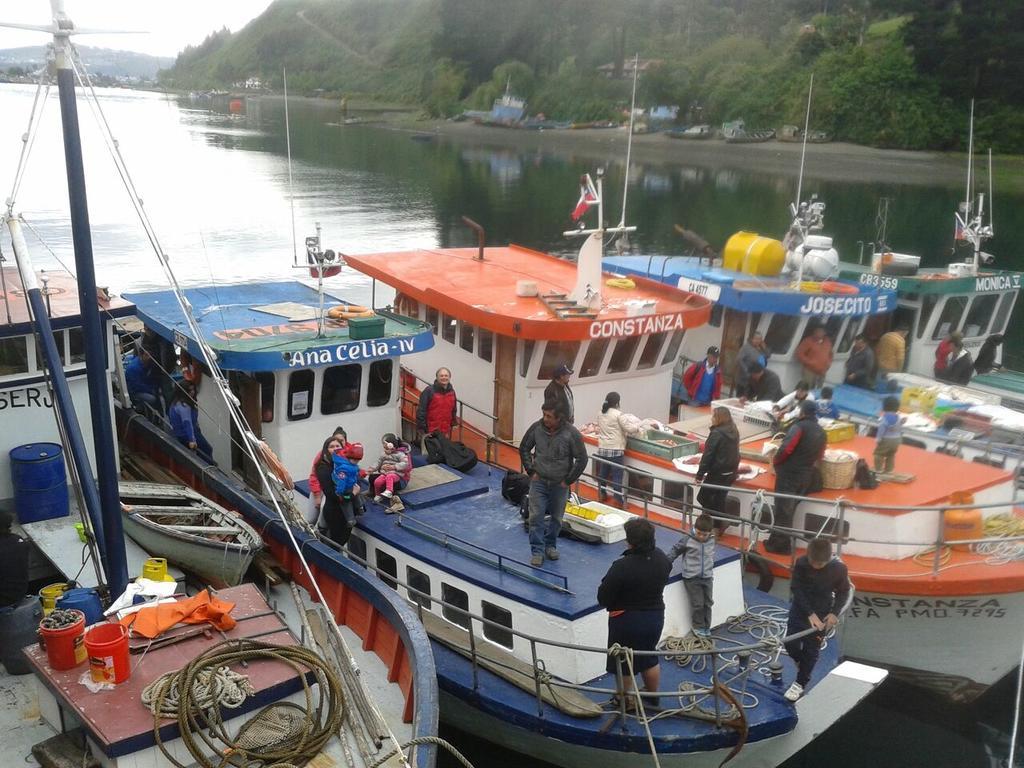 Hostal Patrimonial Angelmo Puerto Montt Dış mekan fotoğraf